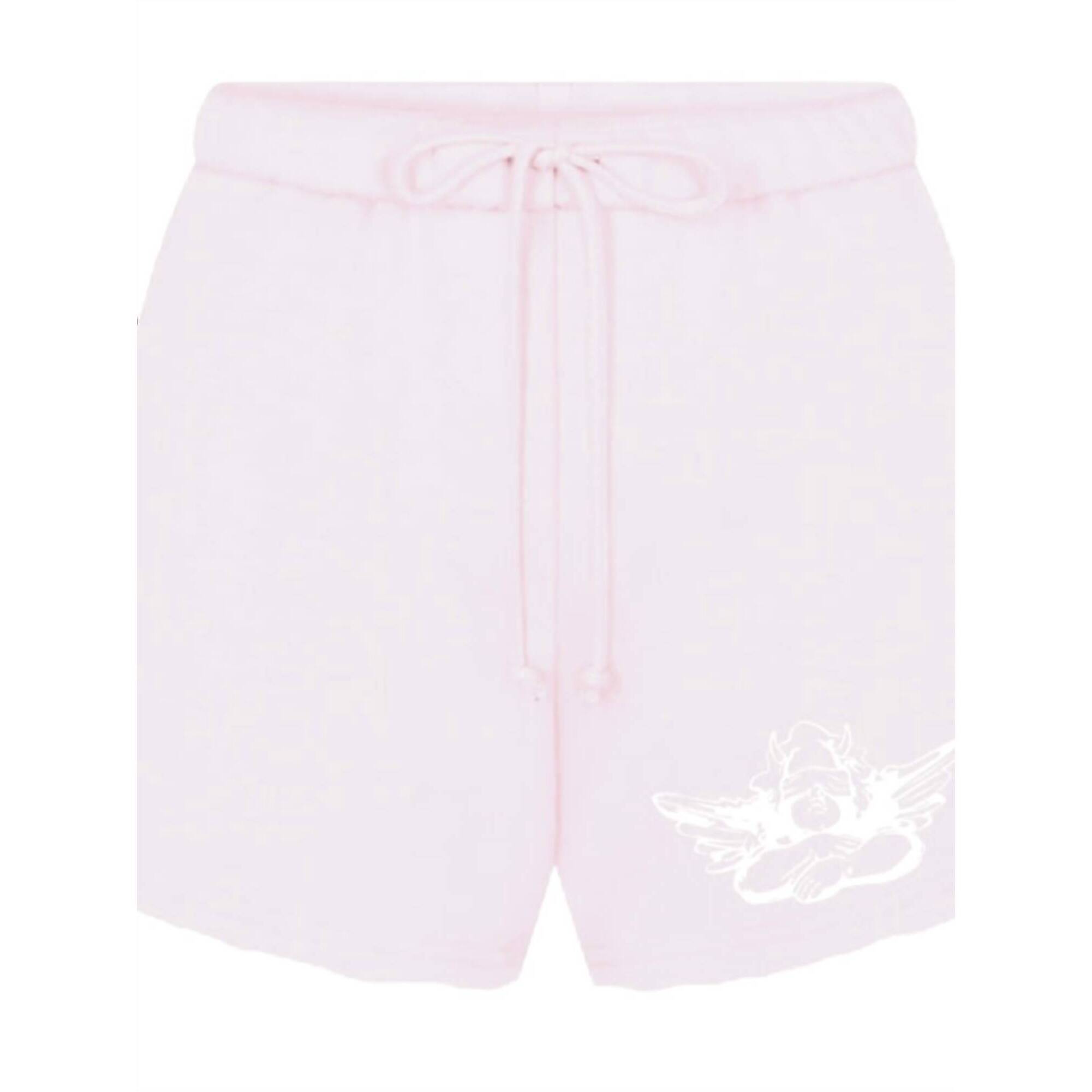New Boys Lie Women's In Denial V2 Basic Shorts In Pink